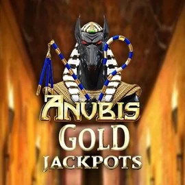 Anubis Gold Jackpots by Inspired Gaming, showcased at slott.eu.com – game logo