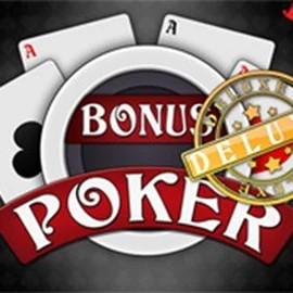 Official Table Games logo: Bonus Poker Deluxe - 3 Hands by RTG (Reel Time Gaming) at SLOTT Casino