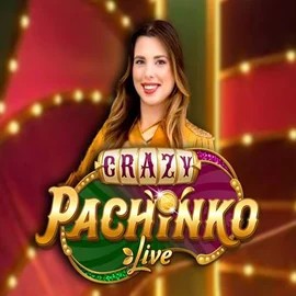 Live Casino logo of Crazy Pachinko from Evolution at SLOTT Casino