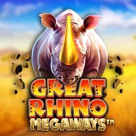 Great Rhino Megaways by Pragmatic Play, showcased at slott.eu.com – game logo