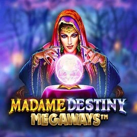 Madame Destiny Megaways slot icon by Pragmatic Play, available at SLOTT Casino