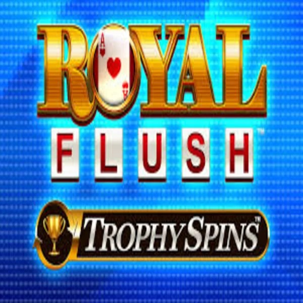 Royal Flush Trophy Spins logo – Slots by Greentube at SLOTT Casino