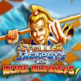 Stellar Jackpots with More Monkeys game by Lightning Box Game – logo hosted on SLOTT Casino
