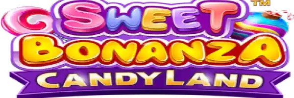 Sweet Bonanza Candy Land Live online game logo by Pragmatic Play on slott.eu.com
