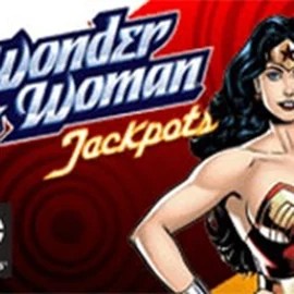 Jackpots logo of Wonder Woman Jackpots from Amaya at SLOTT Casino