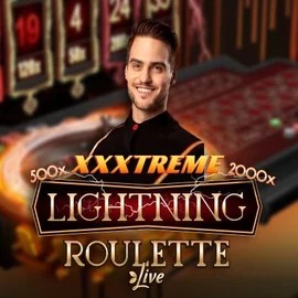 XXXtreme Lightning Roulette logo by Evolution at SLOTT Casino